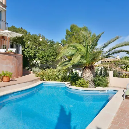 With Incredible Sea Views And Pool Up To 7 Andraitx